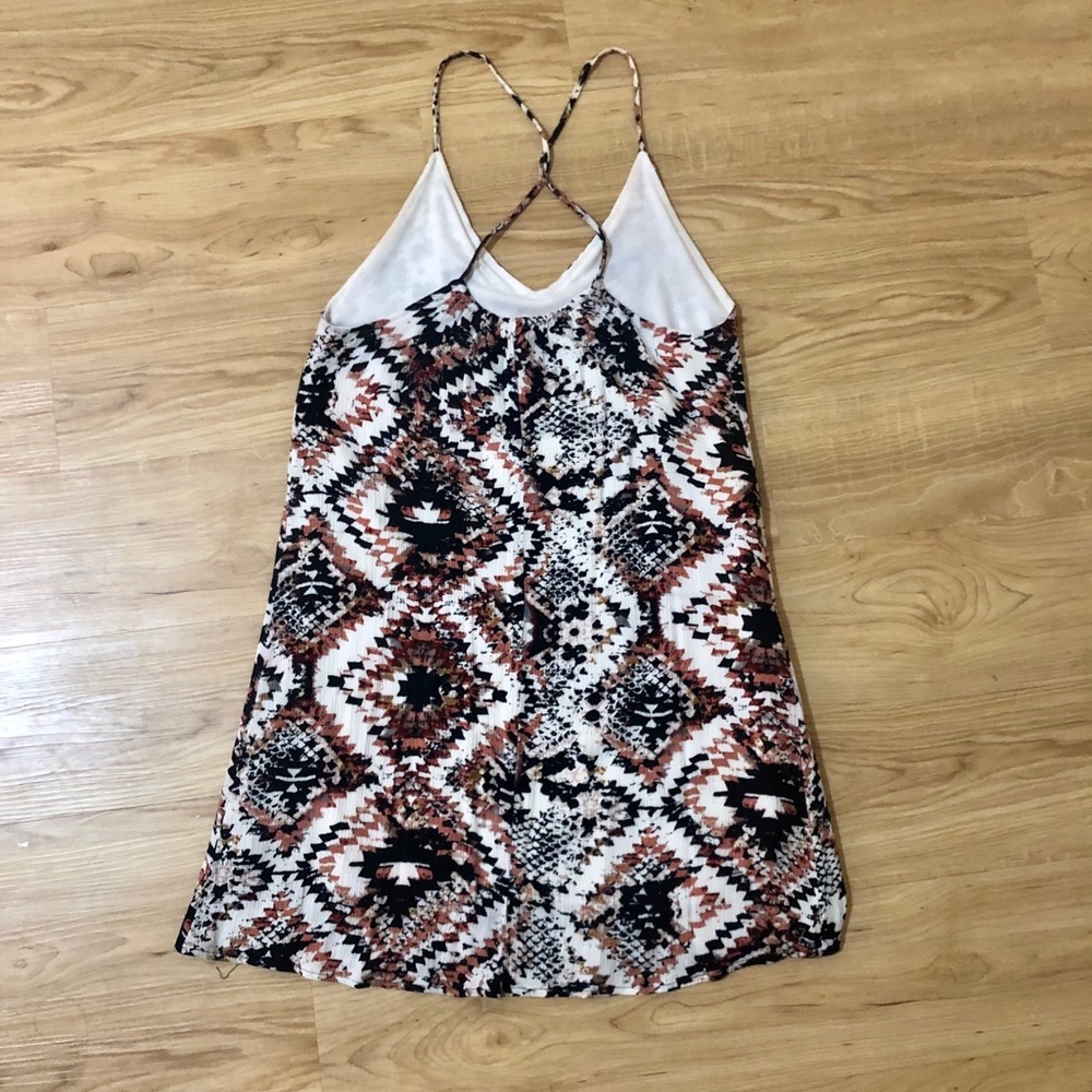 Tobi Aztec Print Swing Dress - Picture 4 of 6